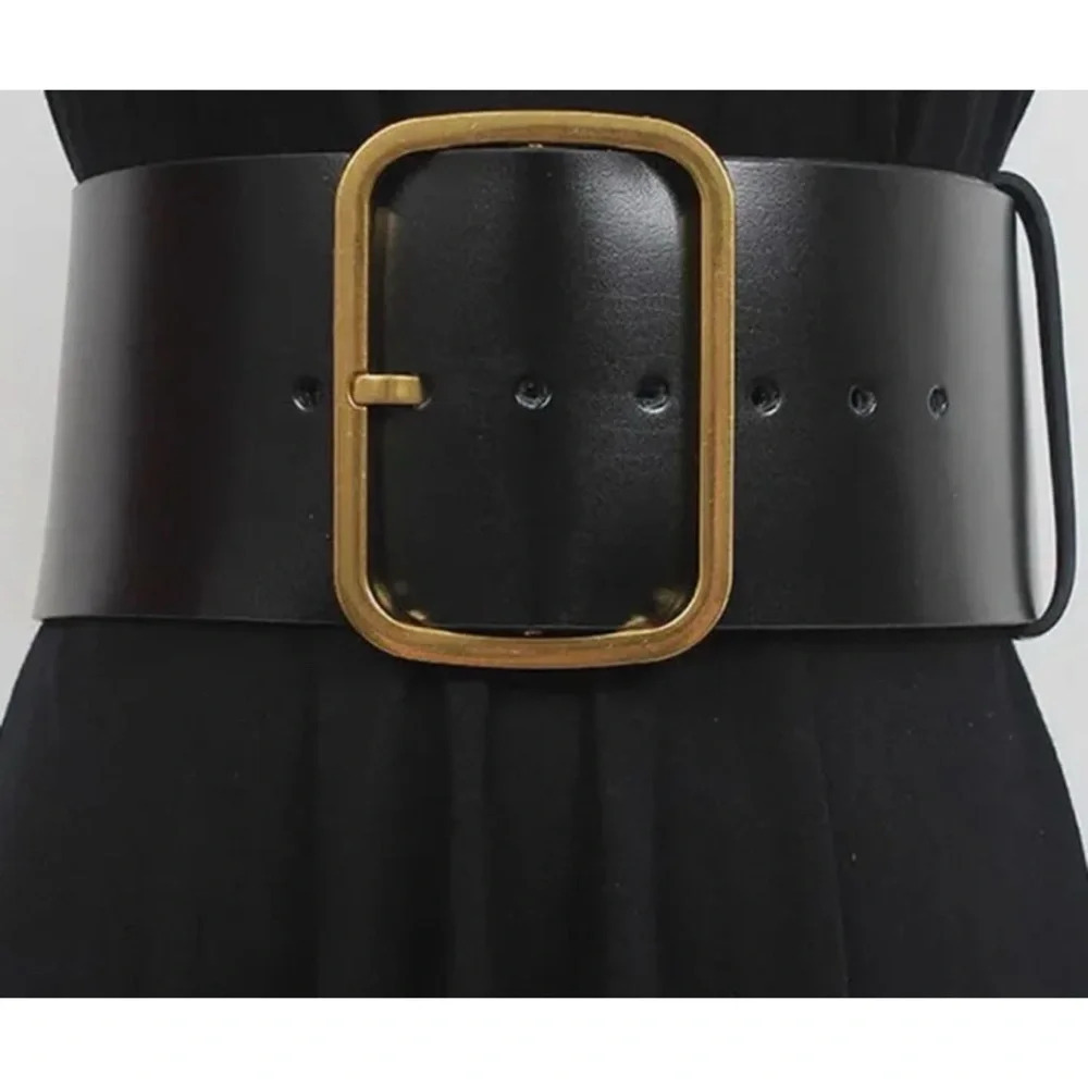 wide women  leatherbelt - Picture 2 of 7